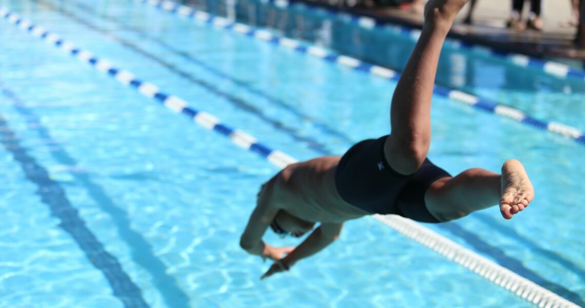 la natation synchronisée sur le corps