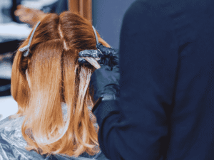 coloration de cheveux